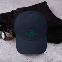 Load image into Gallery viewer, The KeepGoing Athletic Baseball Cap Green Logo
